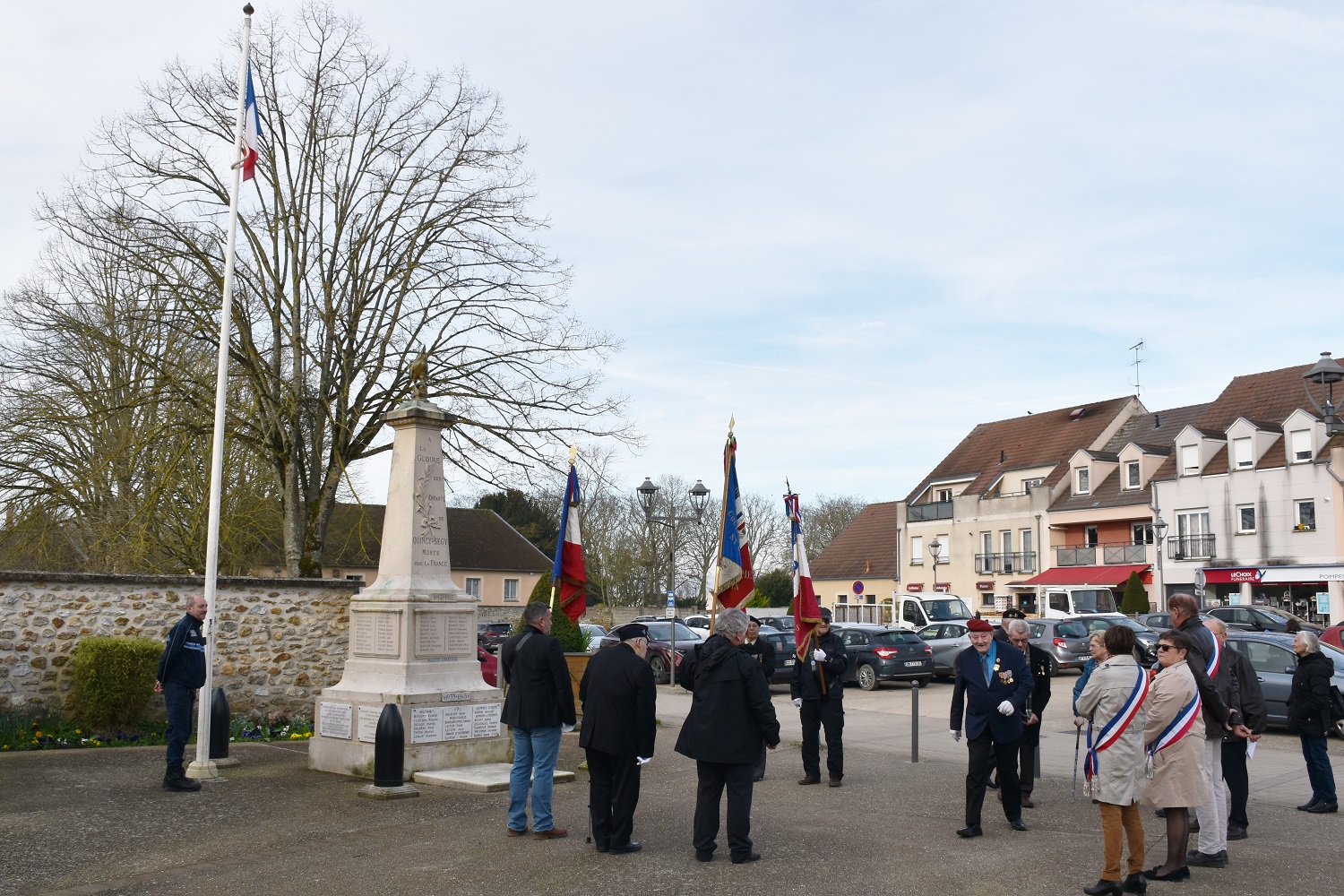 Commémoration du 19 mars 1962 - Mairie de Quincy-Voisins (77)
